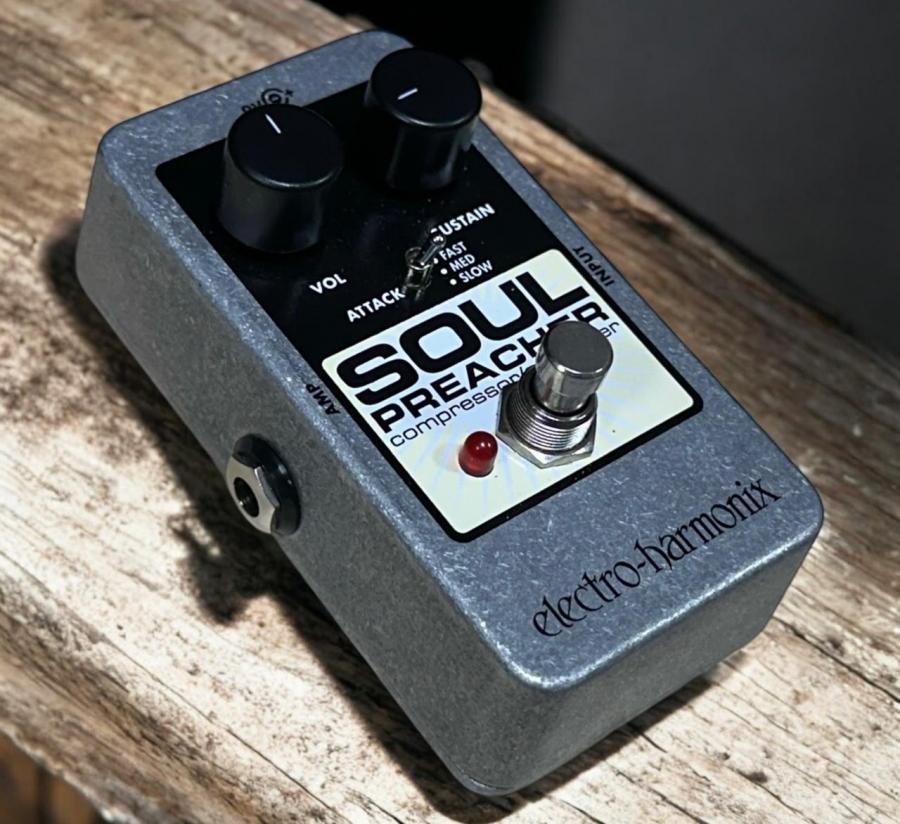 Pedal Electro Harmonix Soul Preacher - Compressor - Seminovo